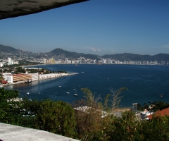 Beautiful view in Acapulco