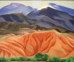 Georgia O'Keefe painting