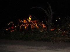 Christmas lights on St. Maarten, 2009
