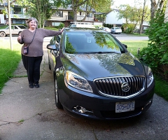 Pam and the Buick